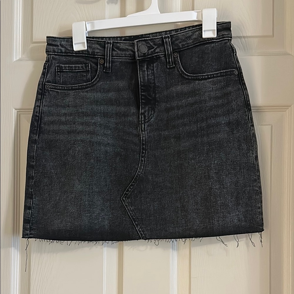 Banana Republic Black Denim Skirt